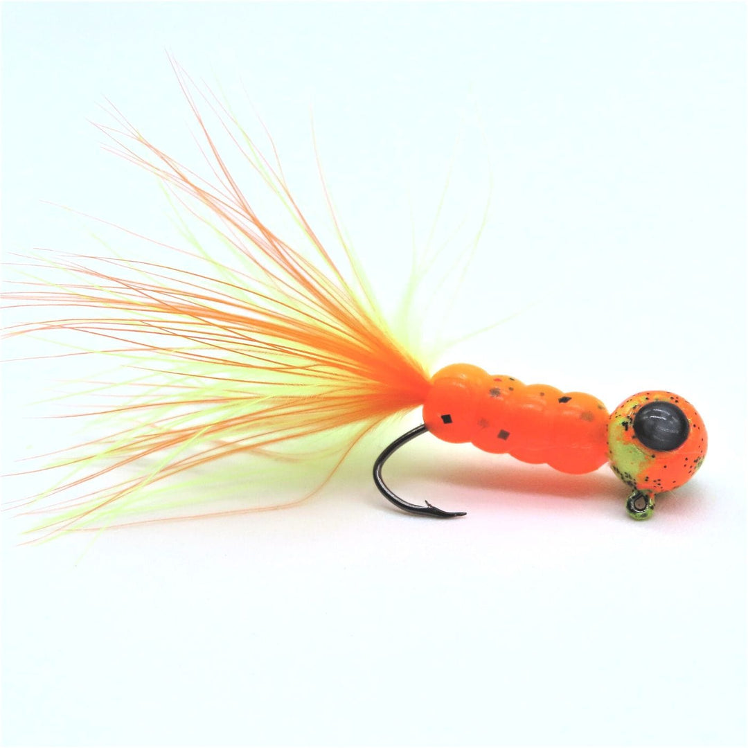 Hand Tied Crappie Jigs - Jelly Belly