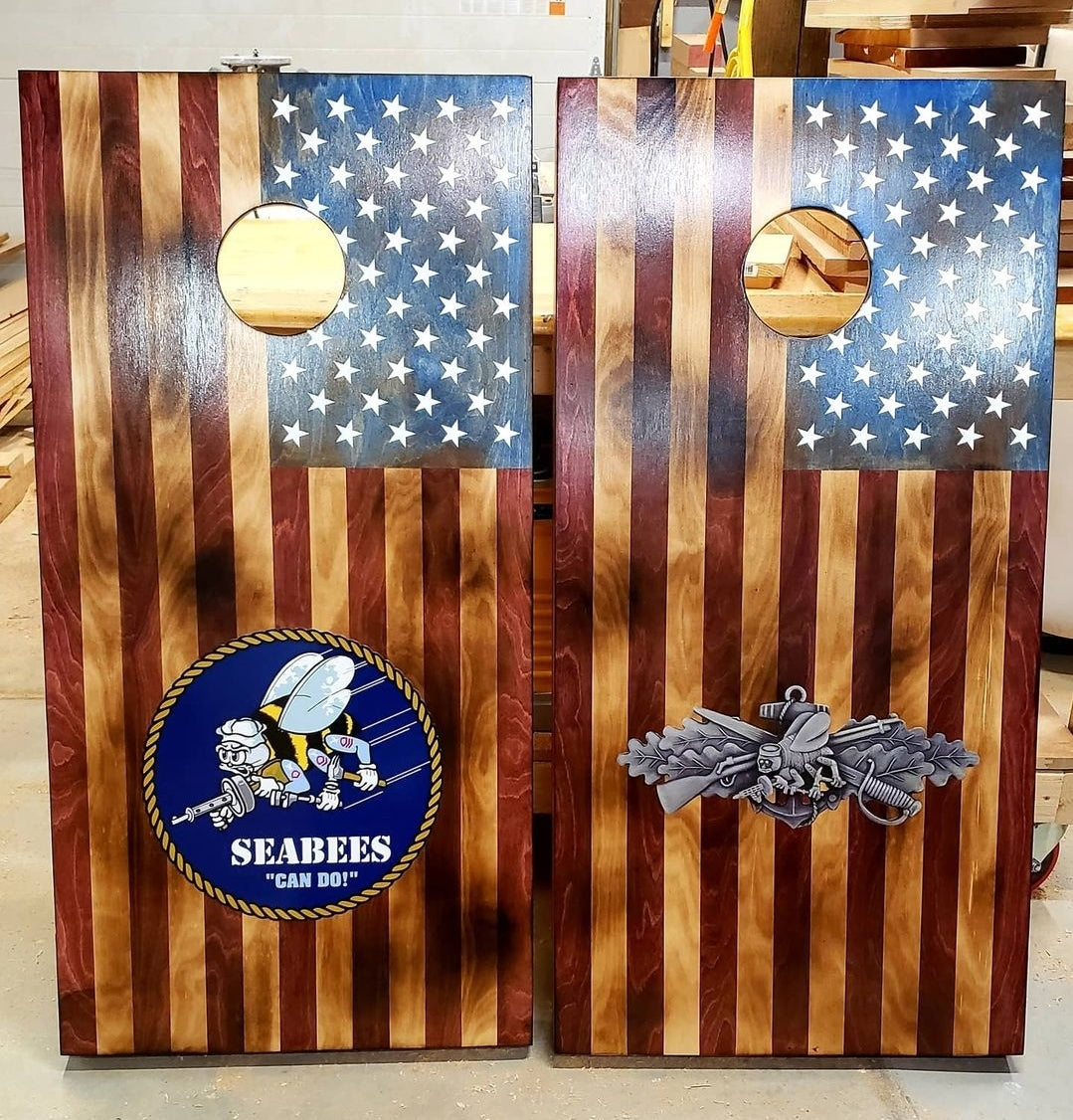 Custom Themed Cornhole Boards (set of 2)