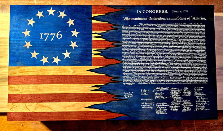 Declaration of Independence (Blue)
