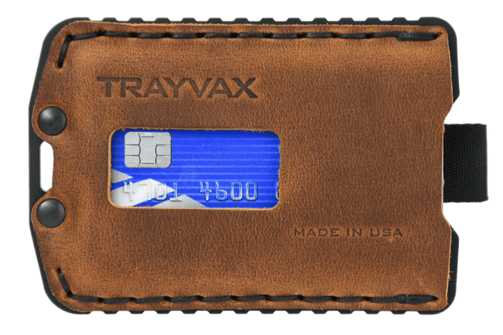 Ascent Wallet - Black Tobacco Brown