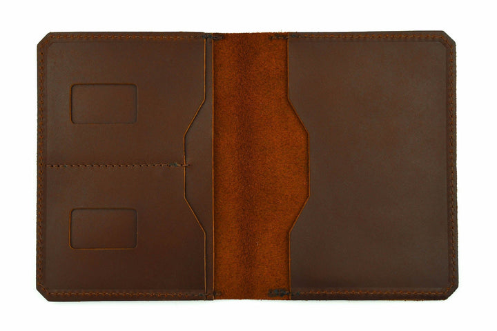 Explorer Passport Wallet - Brown