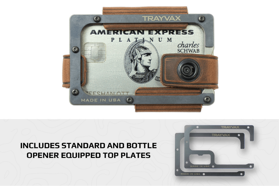 Contour Lite Wallet - Titanium Mississippi Mud