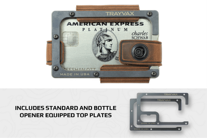 Contour Lite Wallet - Titanium Mississippi Mud