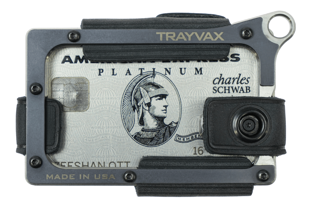 Contour Wallet - Raw Stealth Black