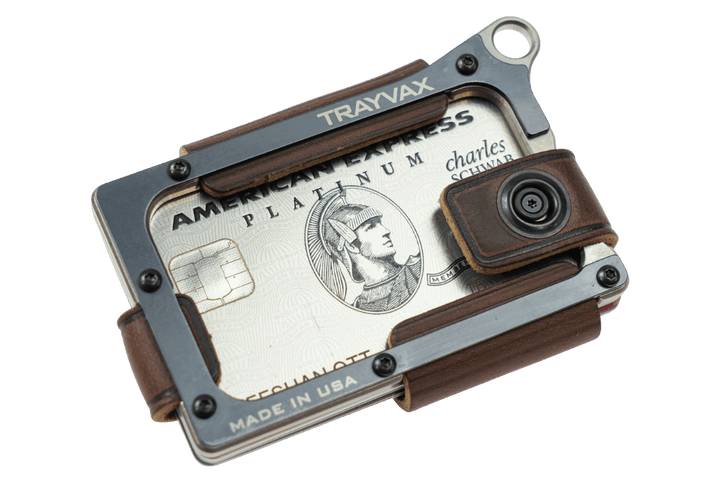 Contour Wallet - Titanium Mississippi Mud