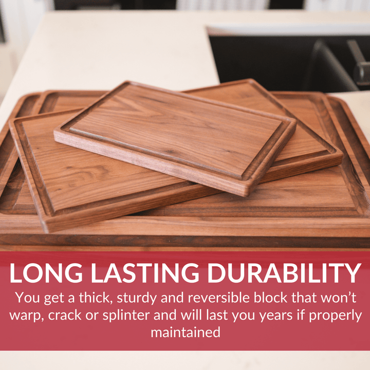 Large Walnut Wood Cutting Board