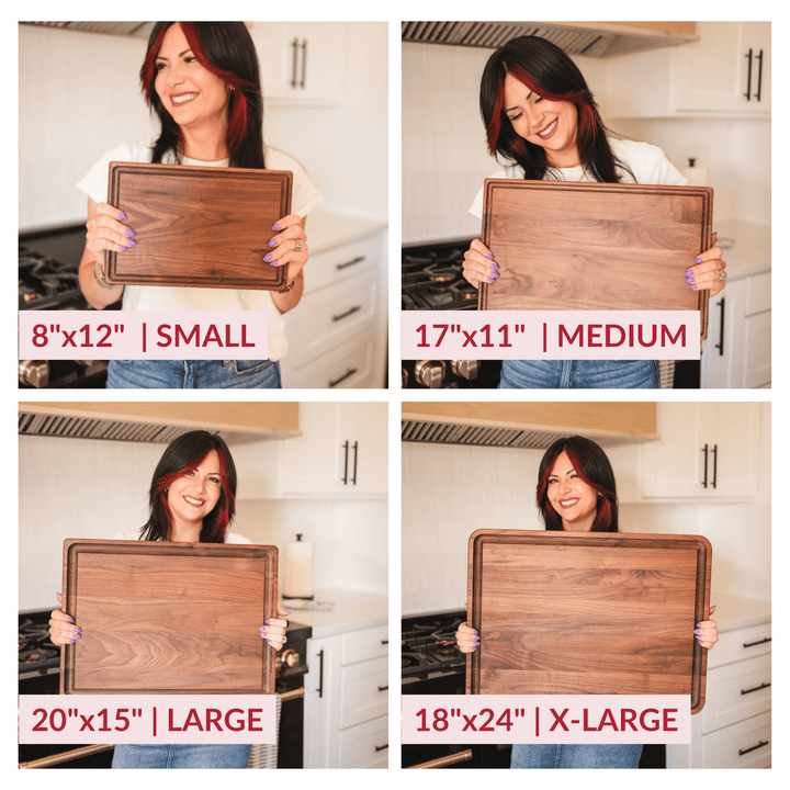 Large Walnut Wood Cutting Board