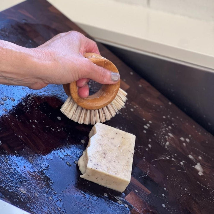 Cutting Board, Cast Iron &amp; Hand Soap